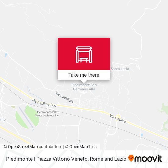 Piedimonte | Piazza Vittorio Veneto map