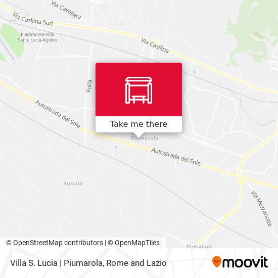 Villa S. Lucia | Piumarola map