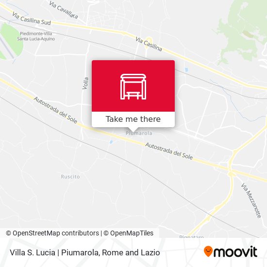 Villa S. Lucia | Piumarola map