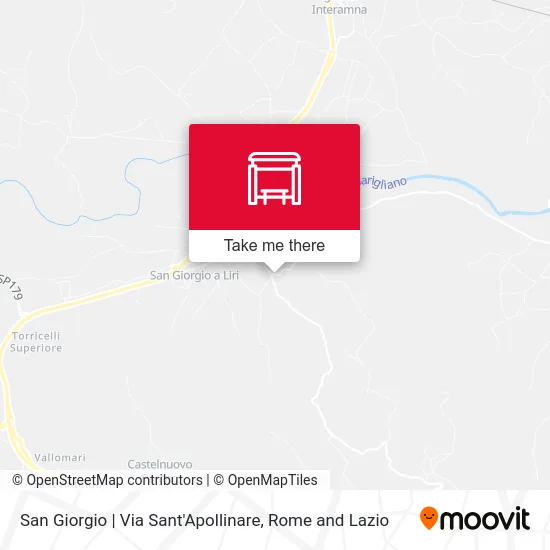 San Giorgio | Sant'Apollinare Street map