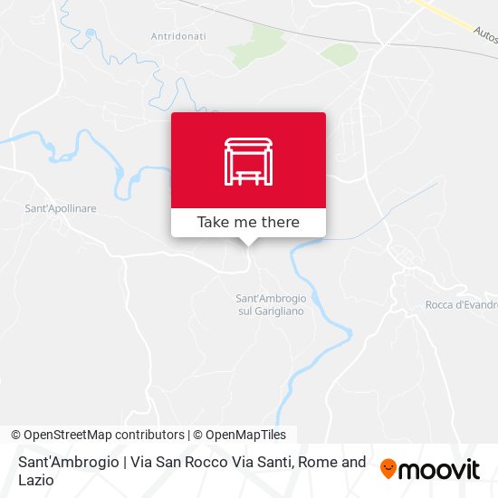 Sant'Ambrogio | Via San Rocco Via Santi map