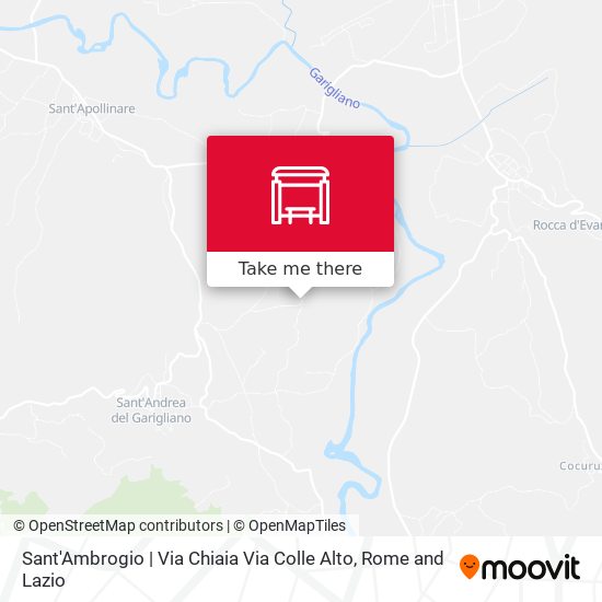 Sant'Ambrogio | Via Chiaia Via Colle Alto map