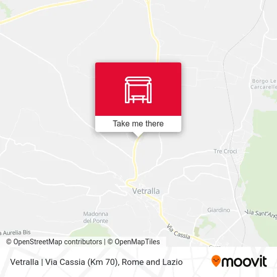 Vetralla | Cassia Street (Km 70) map
