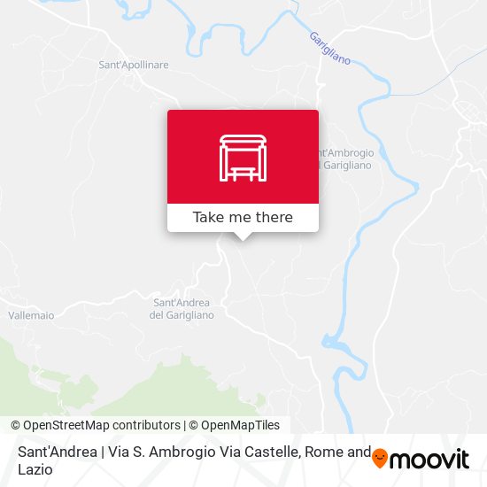 Sant'Andrea | Via S. Ambrogio Via Castelle map
