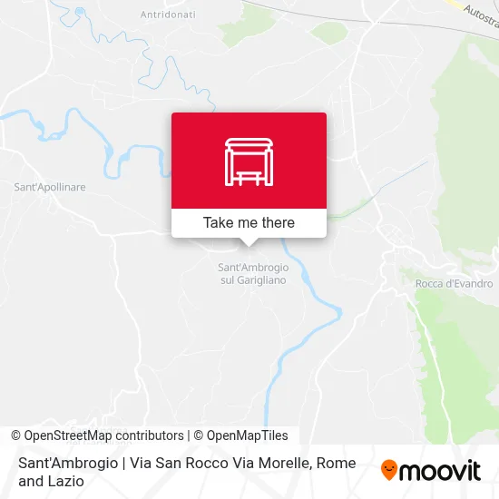 Sant'Ambrogio | Via San Rocco Via Morelle map