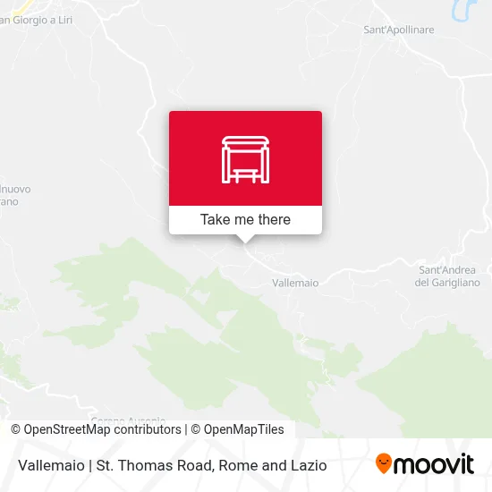 Vallemaio | St. Thomas Road map