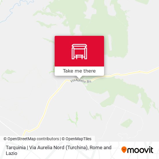 Tarquinia | Via Aurelia Nord (Turchina) map