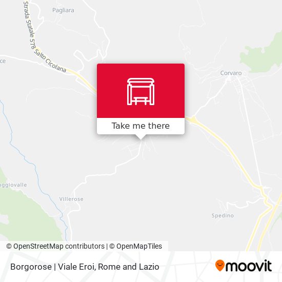 Borgorose | Viale Eroi map