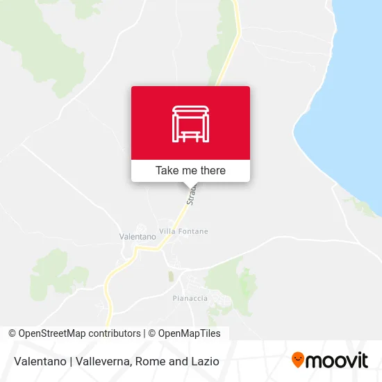 Valentano | Valleverna map