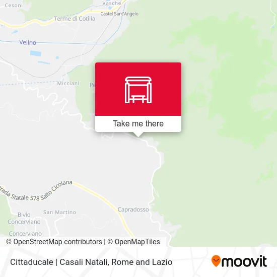 Cittaducale | Casali Natali map