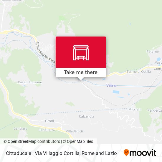 Cittaducale | Via Villaggio Cortilia map