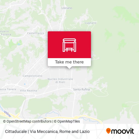 Cittaducale | Via Meccanica map