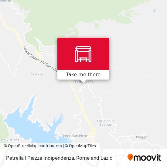 Petrella | Piazza Indipendenza map