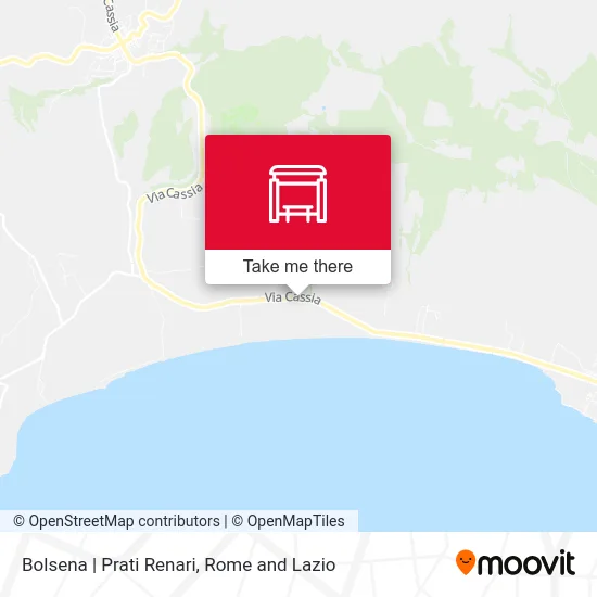 Bolsena | Prati Renari map