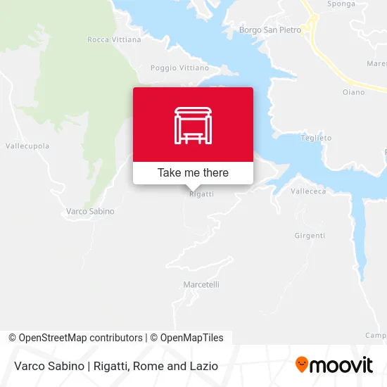Varco Sabino | Rigatti map