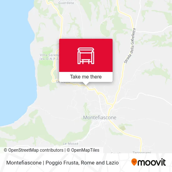 Montefiascone | Poggio Frusta map
