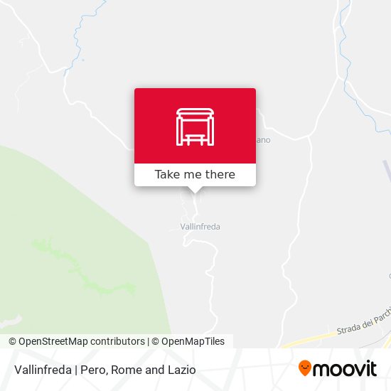 Vallinfreda | Pero map