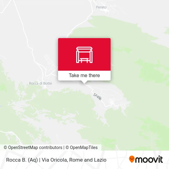 Rocca B. (Aq) | Via Oricola map