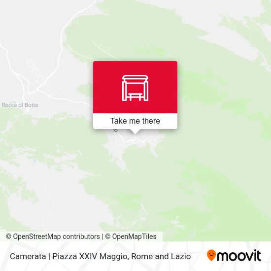 Camerata via Piazza XXIV May map