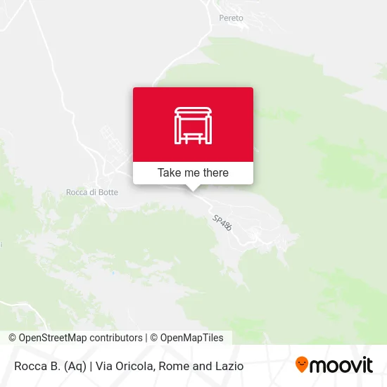 Rocca B. (Aq) | Via Oricola map