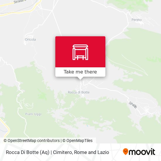 Rocca Di Botte (Aq) | Cimitero map