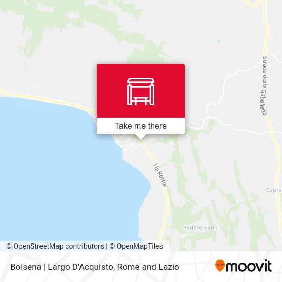 Bolsena | D'Acquisto Square map