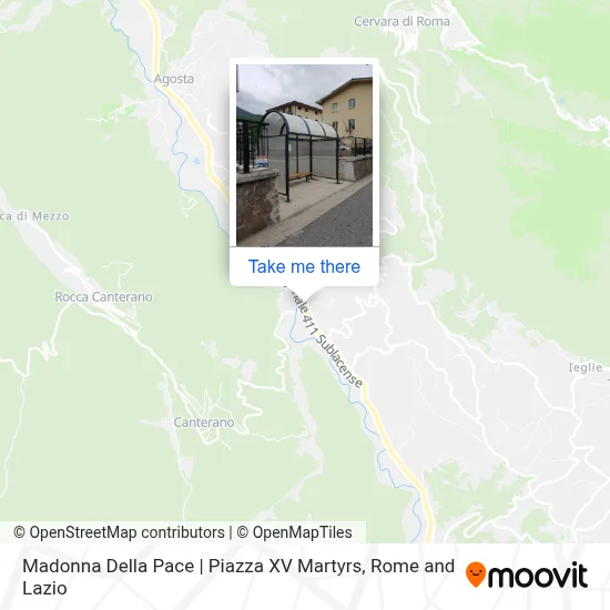 Madonna Della Pace | Piazza XV Martyrs map