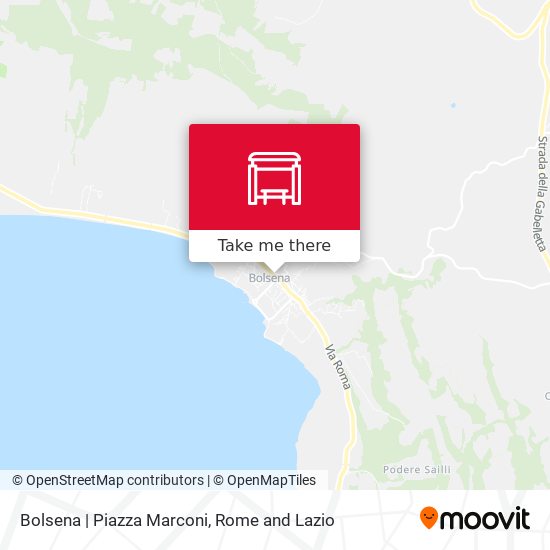 Bolsena | Piazza Marconi map