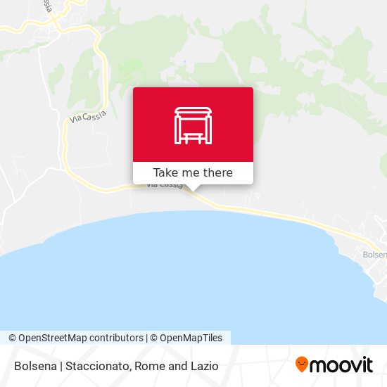 Bolsena | Staccionato map