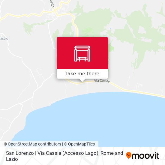 San Lorenzo | Via Cassia (Accesso Lago) map