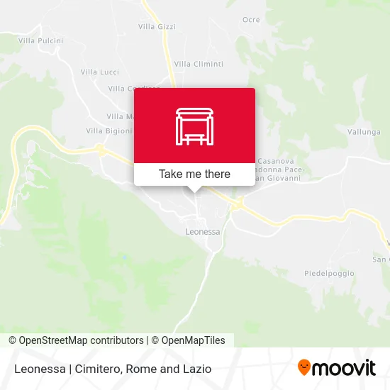 Leonessa | Cemetery map