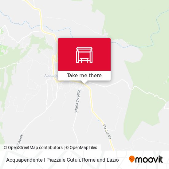 Acquapendente | Piazzale Cutuli map