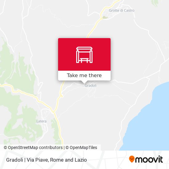 Gradoli | Via Piave map