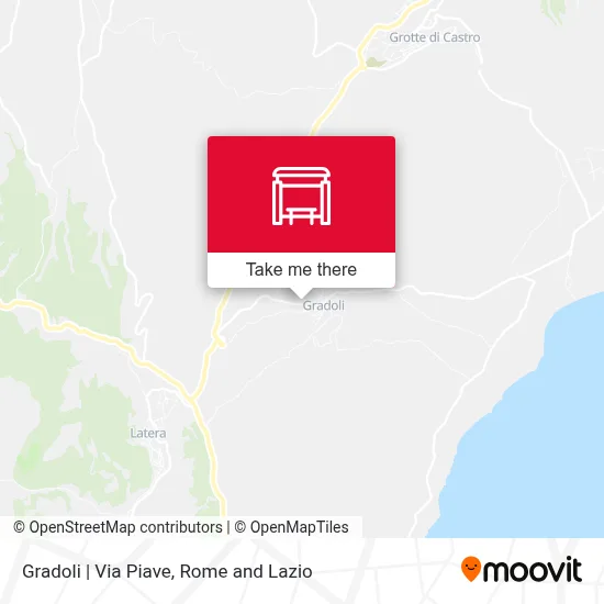 Gradoli | Via Piave map