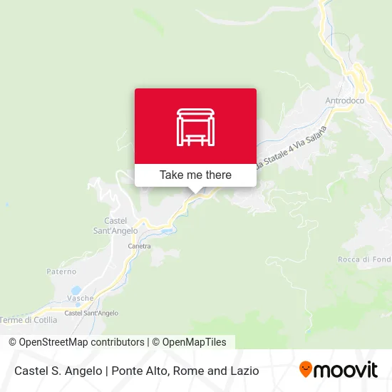 Castel S. Angelo | Ponte Alto map