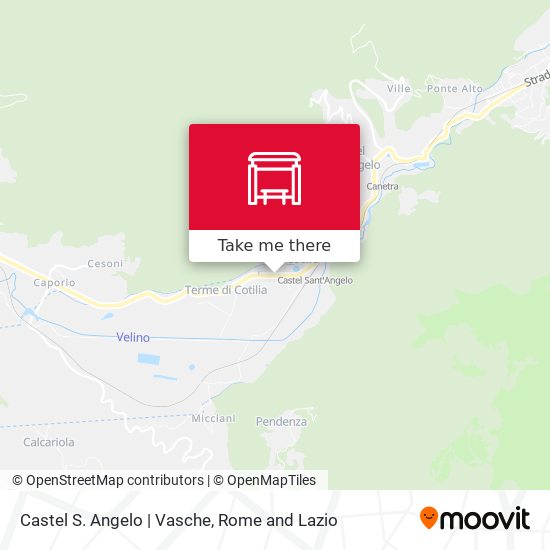 Castel S. Angelo | Vasche map