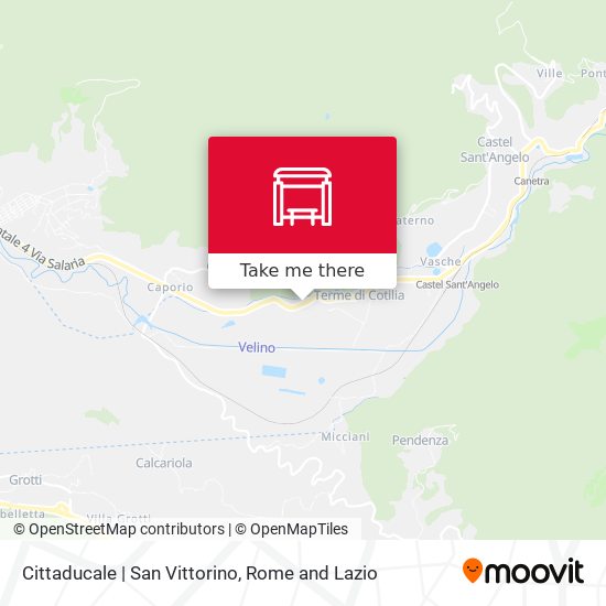 Cittaducale | San Vittorino map