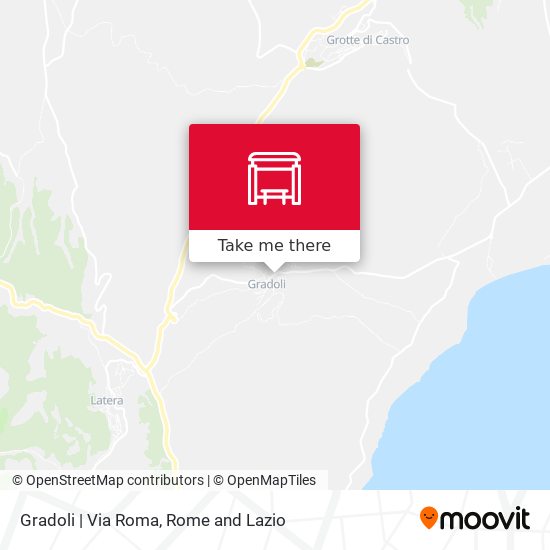 Gradoli | Via Roma map