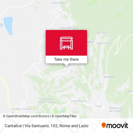 Cantalice | Via Santuario, 102 map