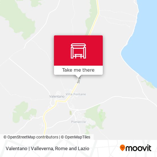 Valentano | Valleverna map