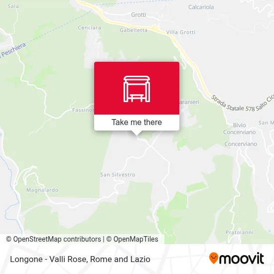 Longone - Valli Rose map