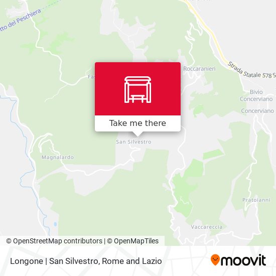 Longone | San Silvestro map