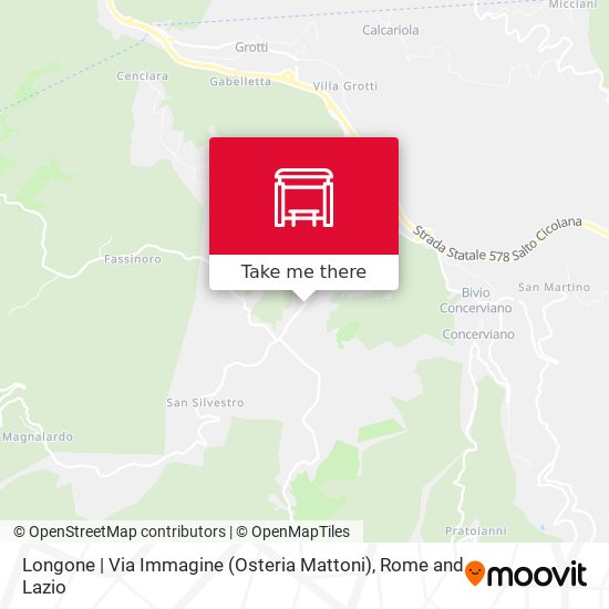 Longone | Via Immagine (Osteria Mattoni) map