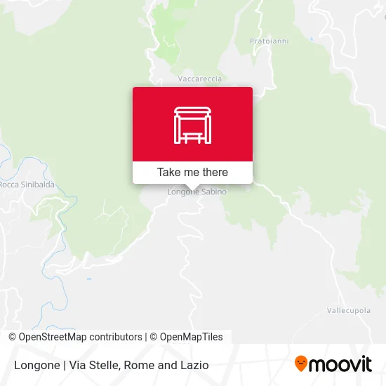 Longone | Via Stelle map