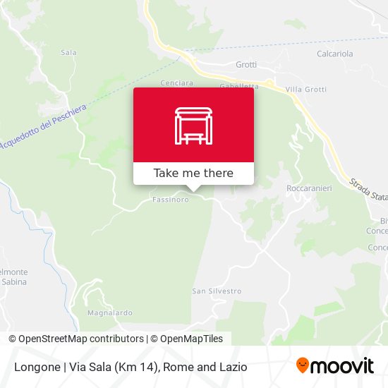 Longone | Via Sala (Km 14) map