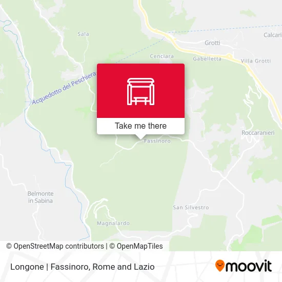 Longone | Fassinoro map