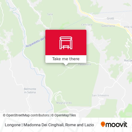 Longone | Madonna Dei Cinghiali map