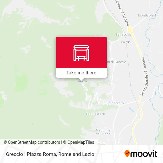 Greccio | Piazza Roma map