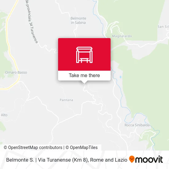 Belmonte S. | Turanense Road (Km 8) map