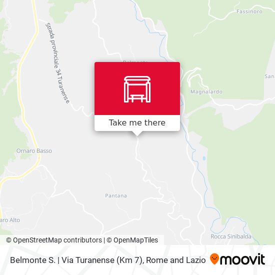 Belmonte S. | Via Turanense (Km 7) map